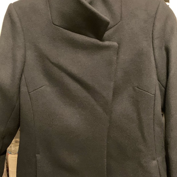 Reiss Marcie wool blend coat black - Picture 7 of 8